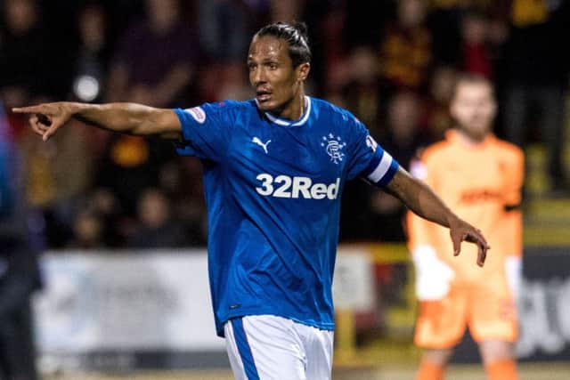 Rangers will be without Portuguese veteran Bruno Alves. Picture: SNS Group