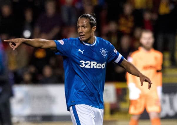Rangers will be without Portuguese veteran Bruno Alves. Picture: SNS Group