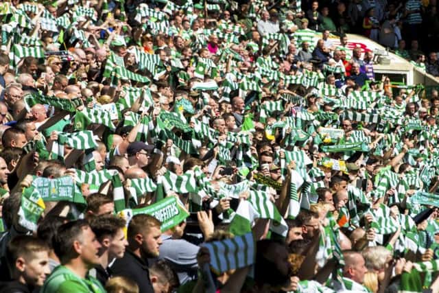 Celtic fans have been nominated for a FIFA award. Picture: SNS