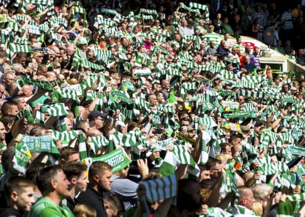 Celtic fans have been nominated for a FIFA award. Picture: SNS