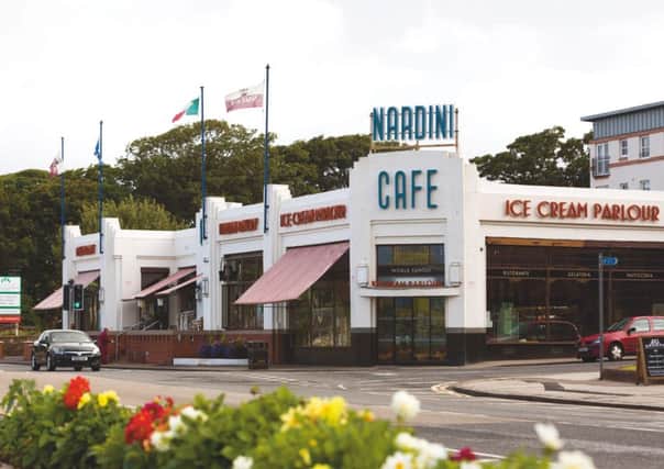 Nardini's world famous ice cream parlour, Largs, North Ayrshire. 
Picture: Paul Tomkins