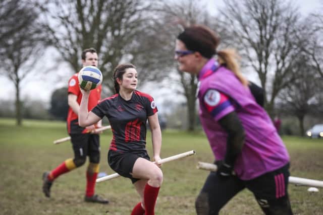 Scotland's first national quidditch team is set to compete in the Quidditch Premier League. Picture: SWNS