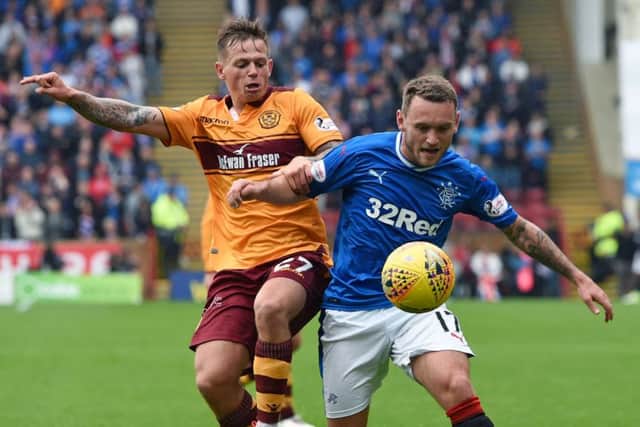 Motherwell and Rangers will battle it out for a place in the final. Picture: SNS