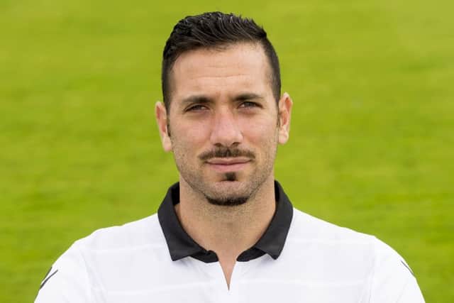 Hibs goalkeeper Ofir Marciano will be absent next week during the Day of Atonement. Picture: SNS.