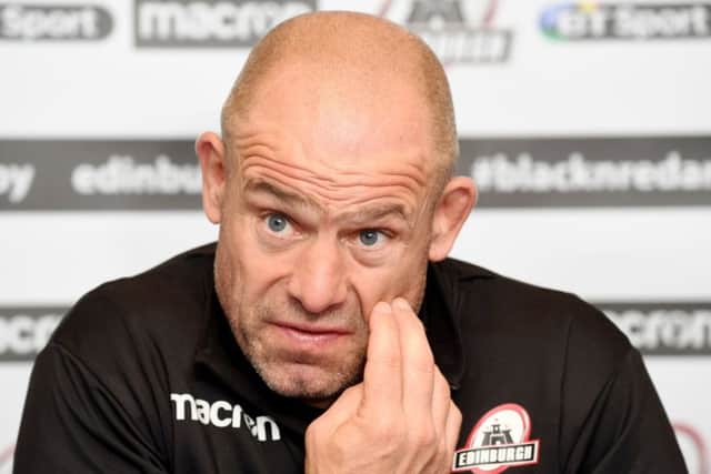 Edinburgh head coach Richard Cockerill has made seven changes. Picture: Bill Murray/SNS/SRU