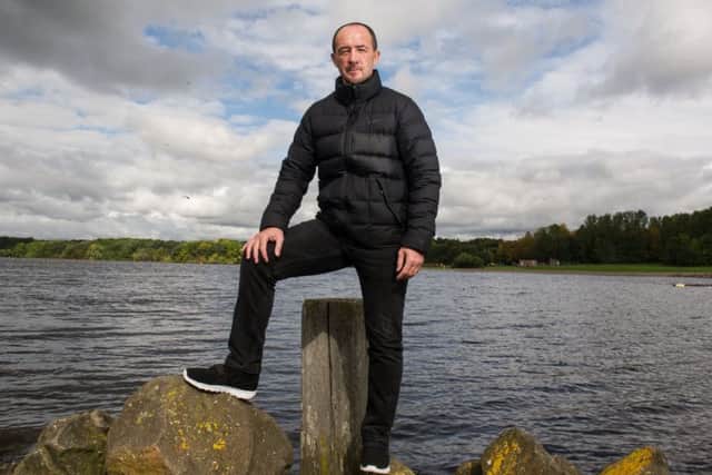 Derek Ferguson at Strathclyde Country Park, near his home in Lanarkshire. Picture: John Devlin/TSPL