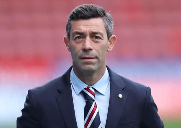Rangers manager Pedro Caixinha will need his side to perform against Celtic at Ibrox on Saturday. Picture: Getty