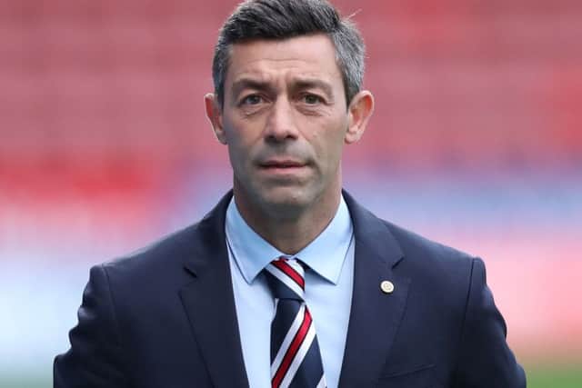 Rangers manager Pedro Caixinha will need his side to perform against Celtic at Ibrox on Saturday. Picture: Getty