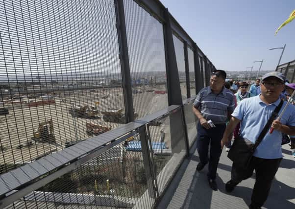 The busiest border crossing in the United States, between San Diego and Tijuana, will close to the more than 40,000 cars that pass through it daily to Mexico. Picture: AP Photo/Gregory Bull