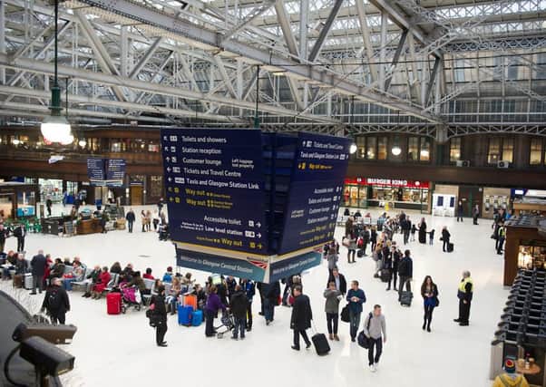 The needle exchange is based in a branch of Boots in Glasgow Central Station, which is owned by Network Rail. Picture: John Devlin