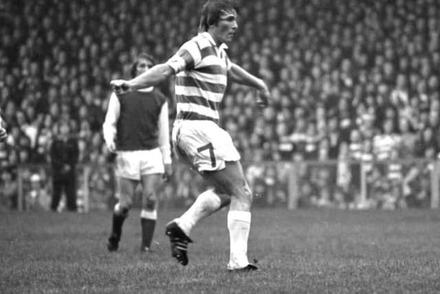 Kenny Dalglish in action for Celtic in 1976. Picture: Allan Milligan