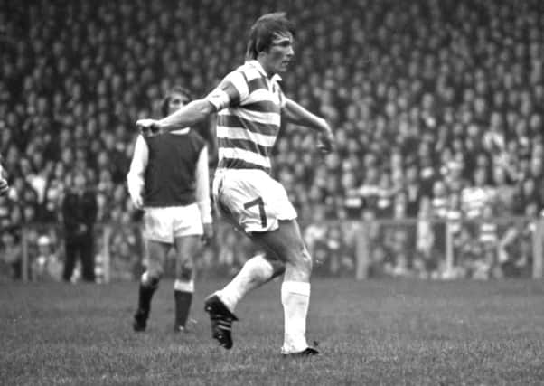 Kenny Dalglish in action for Celtic in 1976. Picture: Allan Milligan