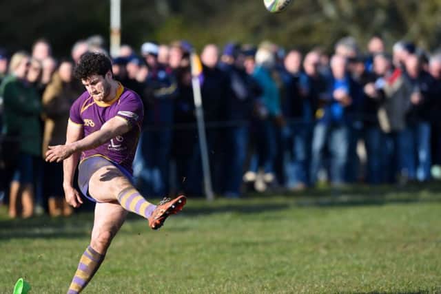 Colin Sturgeon celebrated his 100th game in a row. Picture: Gary Hutchison/SNS