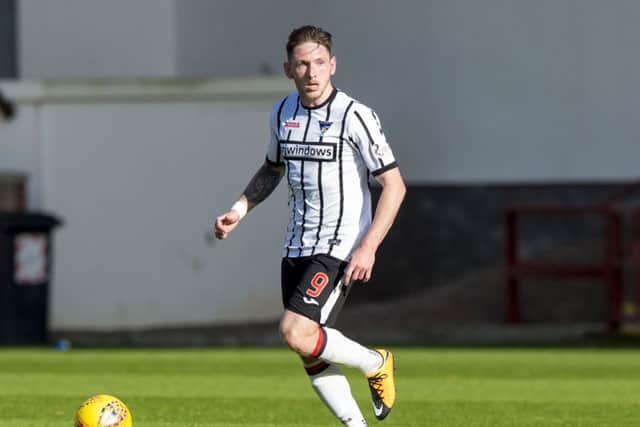 Declan McManus secured the win for Dunfermline. Picture: SNS/Sammy Turner