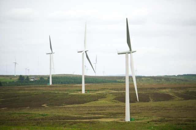 Whitelee windfarm in Eaglesham. Picture: John Devlin/TSPL