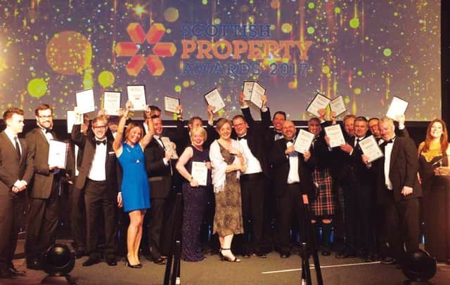 The winners of the 2017 Scottish Property Awards