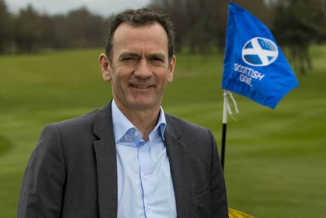 Blane Dodds, CEO of Scottish Golf. Picture: Craig Watson