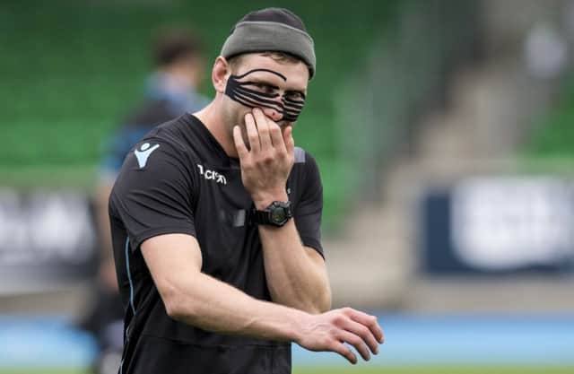 Finn Russell, pictured at Glasgow Warriors training. Picture: SNS