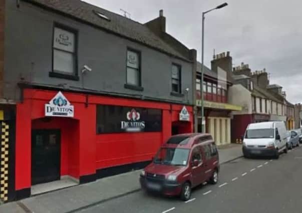 The incident took place at DeVito's nightclub in Arbroath. Picture: Google