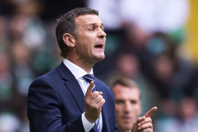Jim McIntyre was sacked by Ross County yesterday. Picture: Rob Casey/SNS Group