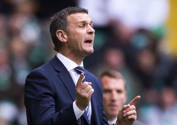 Jim McIntyre was sacked by Ross County yesterday. Picture: Rob Casey/SNS Group