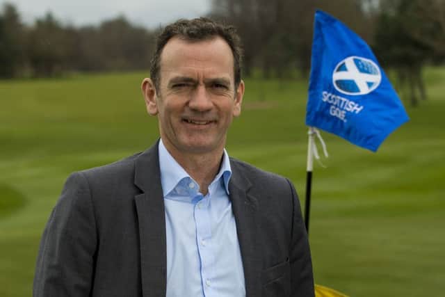 Blane Dodds, CEO of Scottish Golf. Picture: Craig Watson