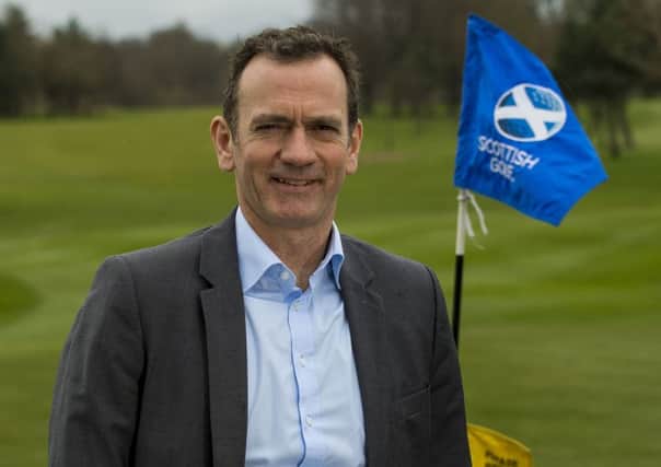 Blane Dodds, CEO of Scottish Golf. Picture: Craig Watson