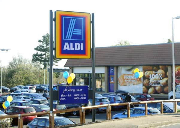 Aldi wants to increase its Scottish presence to 100 locations by 2020. Picture: Michael Gillen