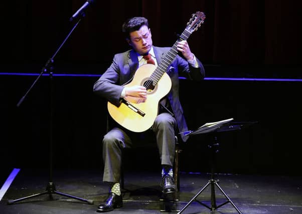 Classical guitarist Sean Shibe