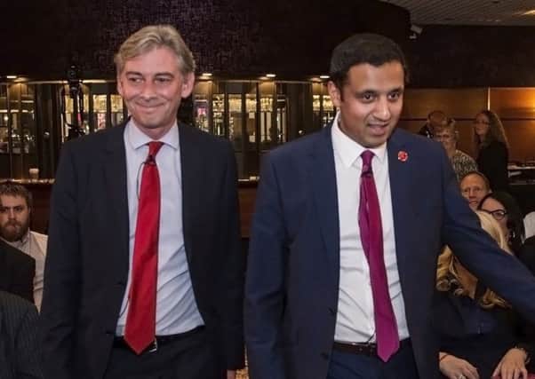 The two candidates for the leadership of Scottish Labour - Richard Leonard, left, and Anas Sarwar, right. A victory for Leonard would be seen as a victory for Corbynistas.