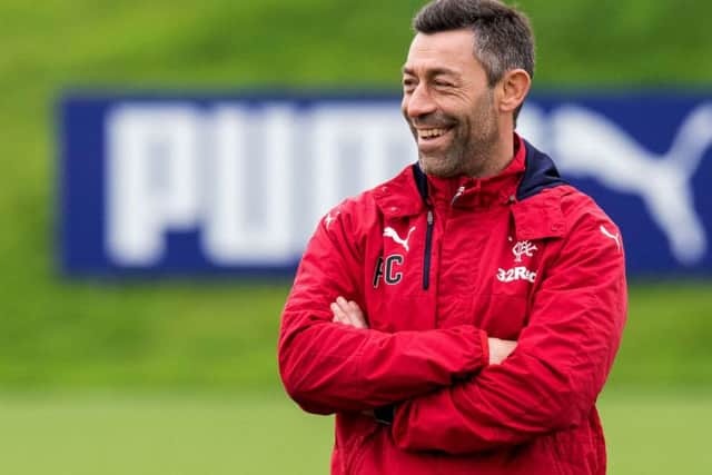 Rangers manager Pedro Caixinha. Picture: SNS