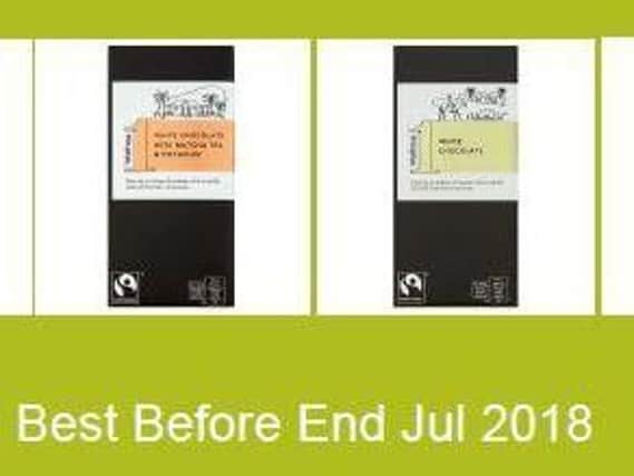 Four of the company's Waitrose 1 bars are affected.