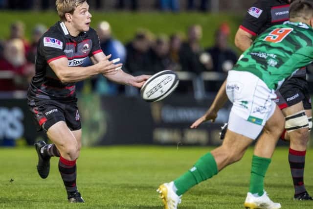 Nathan Fowles has  so far shared Edinburghs scrum-half duties in the Guinness Pro14 with Sam Hidalgo-Clyne. Picture: SNS/SRU