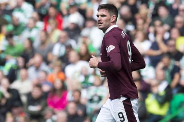Hearts forward Kyle Lafferty is the latest footballer to admit to having a gambling addiction. Picture: SNS