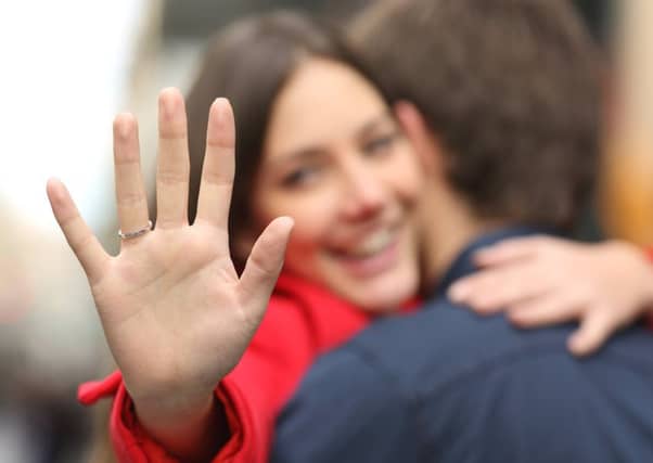 A survey has found that people are beginning to shy away from presenting the traditional engagement ring - with a third saying they would prefer to have something else in place of a diamond ring.
