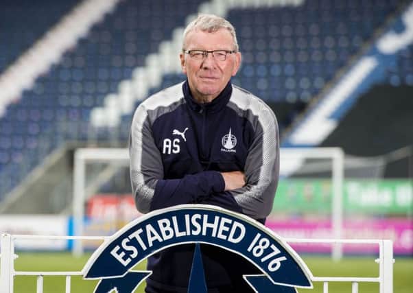 Falkirk interim manager Alex Smith. Picture: Paul Devlin/SNS