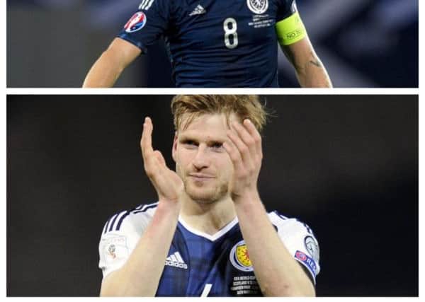 Scott Brown and Stuart Armstrong are out. Picture: TSPL