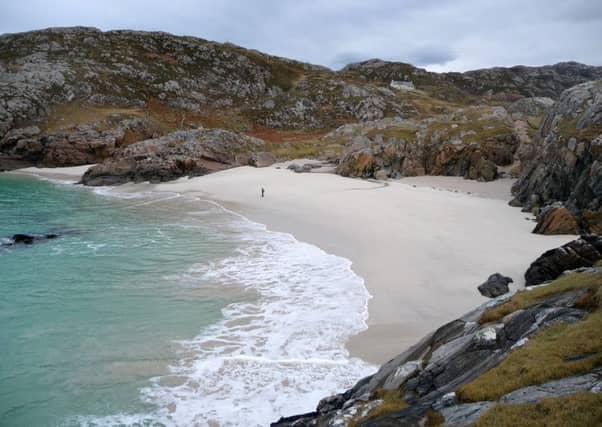 A stunning sight such as this in the north-west of Scotland, on the North Cost 500 route, is only likely to be seen by a visitor who arrives in the area by car.