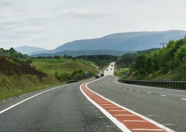 A new section of the A9 has opened to the public