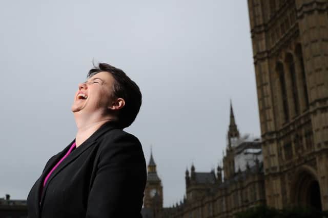 Ruth Davidson in  London. The Scottish Tory leader has hinted that she would switch to Westminster. Picture: Getty Images
