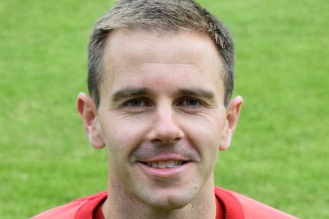 Albions top scorer Alan Trouten put the home side in front