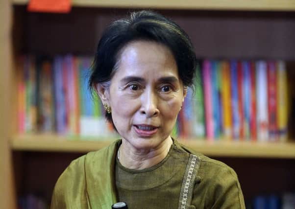 Aung San Suu Kyi is an Oxford alumnus. Picture: PA