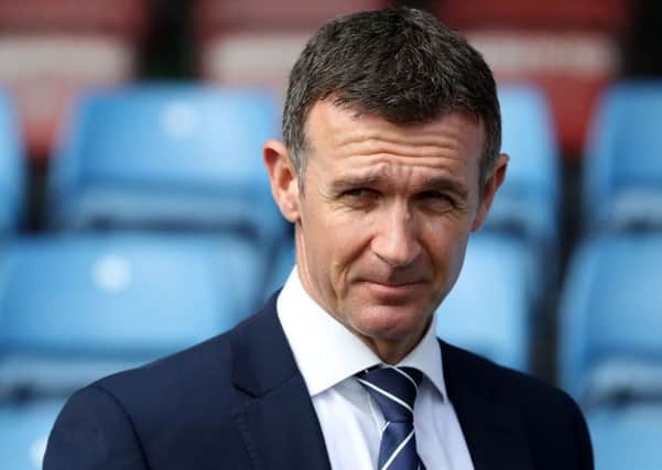 Jim McIntyre was sacked by Ross County. Picture: Jane Barlow/PA Wire
