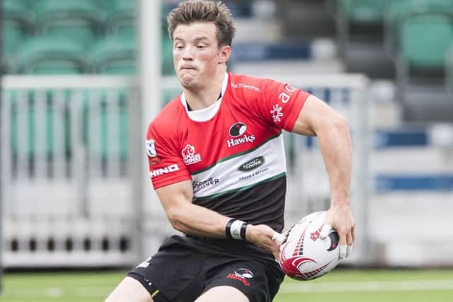 George Horne in action for Glasgow Hawks. Picture: Gary Hutchison/SNS