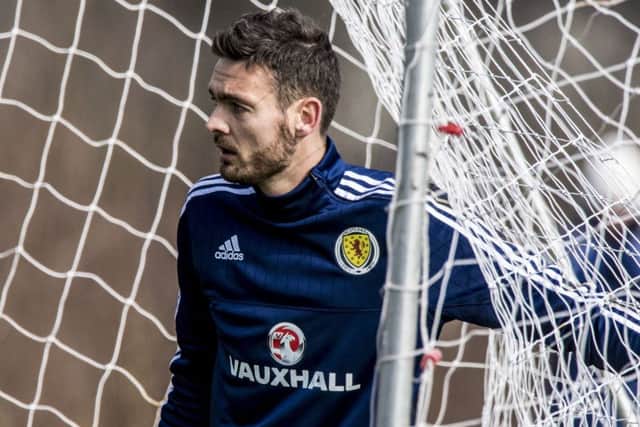 Craig Gordon says reaching the World Cup finals would be the pinnacle of his career. Picture: SNS.