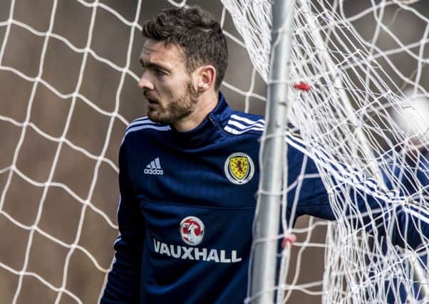 Craig Gordon says reaching the World Cup finals would be the pinnacle of his career. Picture: SNS.