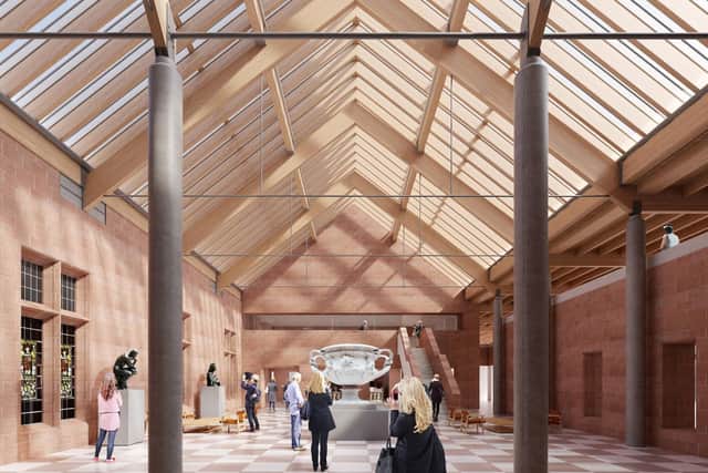 Work will begin in the spring on the 66m revamp of the Burrell Collection.