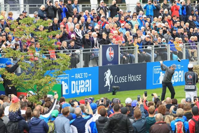 Last weeks British Masters at Close House attracted the biggest crowds since the event was restored in 2015