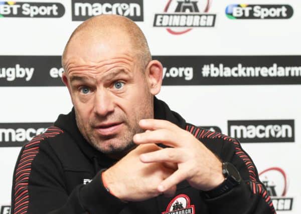 Edinburgh coach Richard Cockerill has been incensed by inconsistencies in refereeing decisions. Picture: SNS/SRU.
