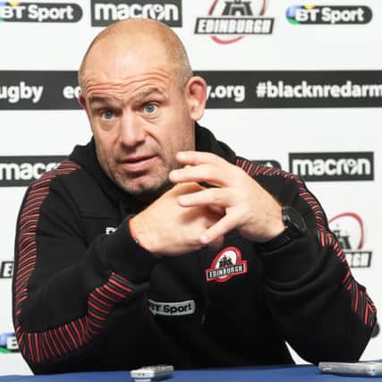 Edinburgh coach Richard Cockerill has been incensed by inconsistencies in refereeing decisions. Picture: SNS/SRU.